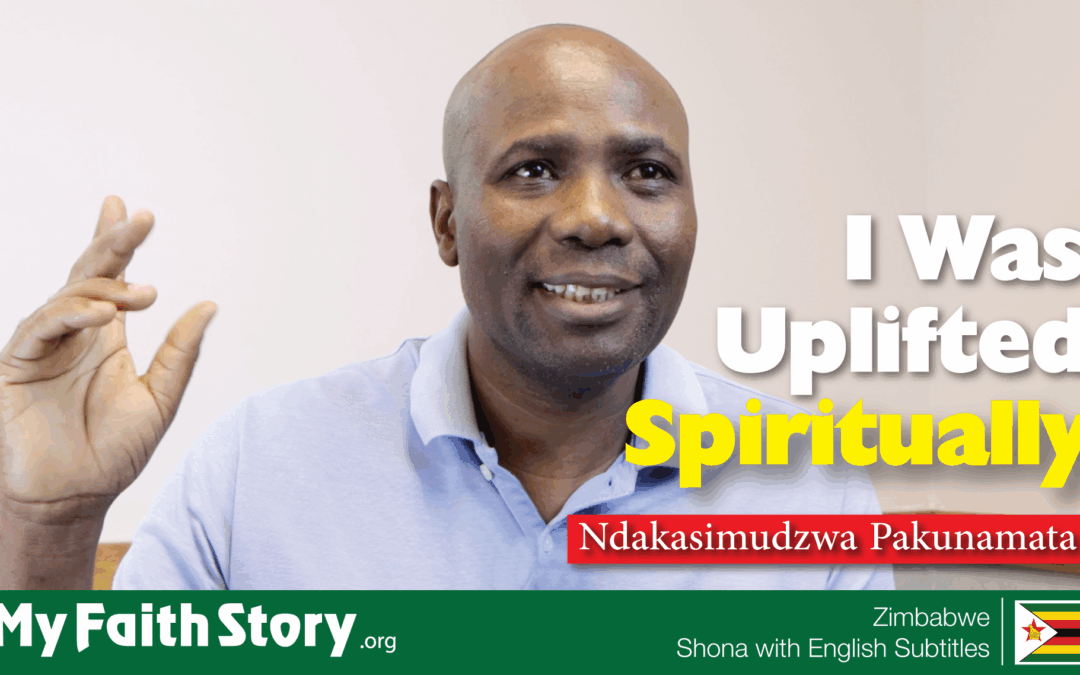 I Was Uplifted Spiritually